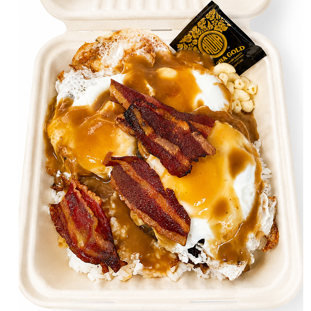 bacon loco moco