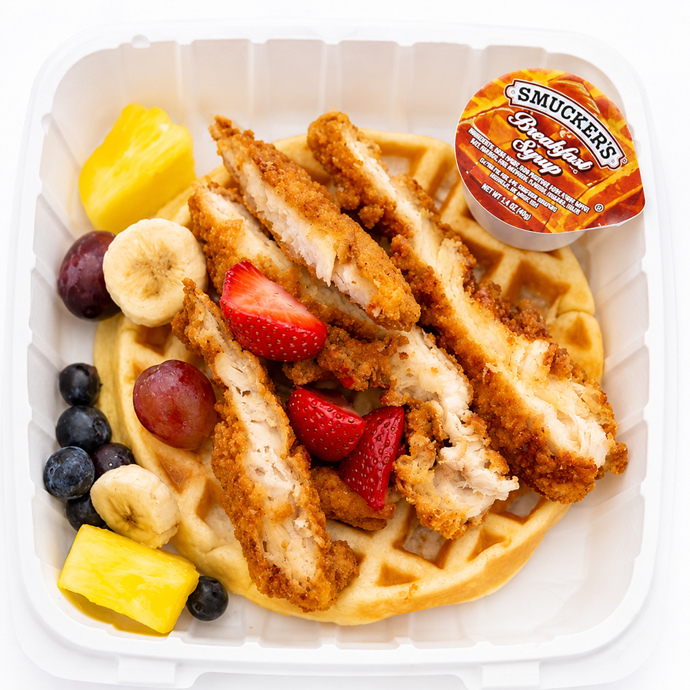 chicken waffles